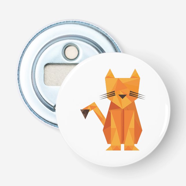 Tiger Oragami Bottle Opener (Front)