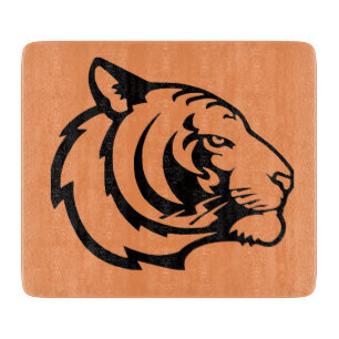 Tiger orange cutting board