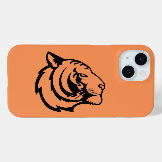 Tiger orange iphone cases (Back (Horizontal))