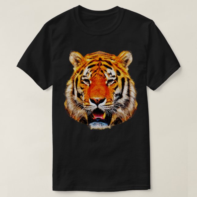 Tiger Orange Tee (Design Front)