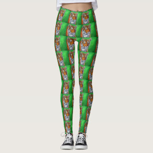 Tiger Painting Leggings