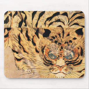 Tiger Painting Mouse Pad