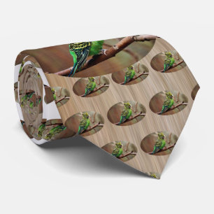 Tiger Parakeet Tie