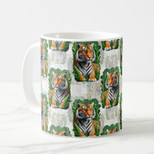 Tiger Pattern Design Coffee Mug