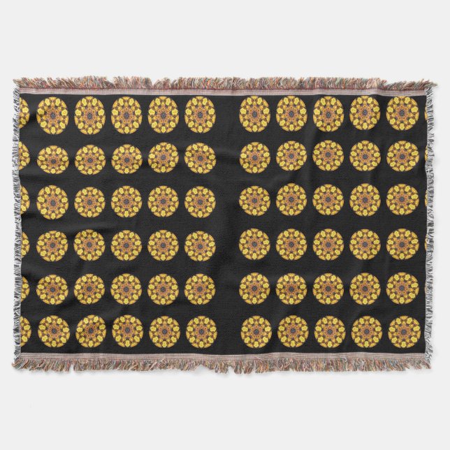 Tiger pattern design image for Throw Blanket (Front)
