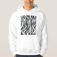 Tiger Pattern Hoodie 