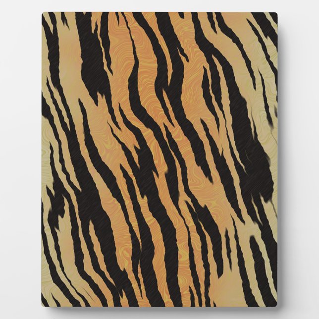Tiger Pattern Plaque (Front)