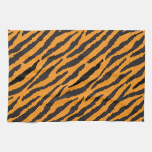 Tiger Pattern Tea Towel