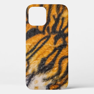 Tiger patterned backgroundpattern, tiger, abstract iPhone 12 case
