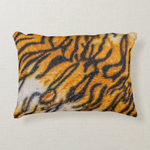 Tiger patterned backgroundpattern, tiger, abstract decorative cushion