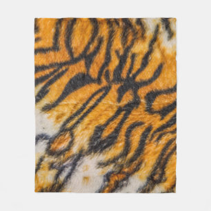 Tiger patterned backgroundpattern, tiger, abstract fleece blanket