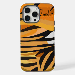"Tiger Pelt" Customisable iPhone 15 Pro Max Case