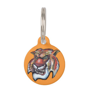 Tiger Pet Tag