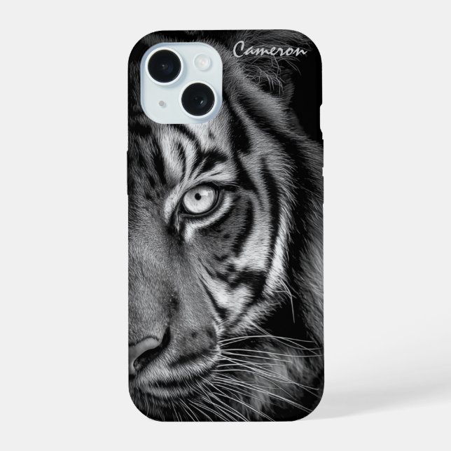  Tiger Phone Case – Customisable (Back)