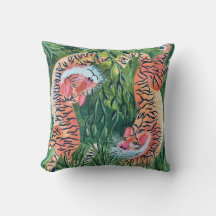 Tiger pillows