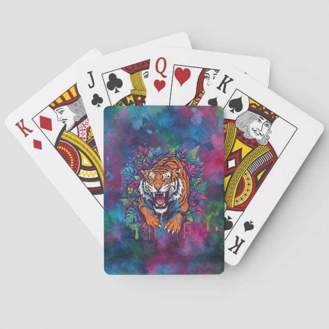 Tiger Playing Cards (Back)
