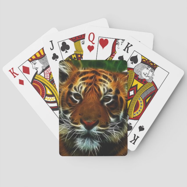 TIGER PLAYING CARDS (Back)