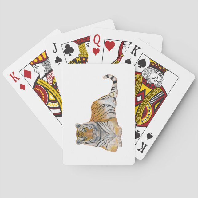 Tiger Playing Cards (Back)