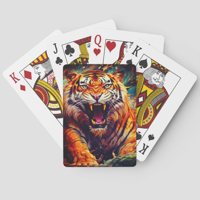 Tiger Playing Cards (Back)