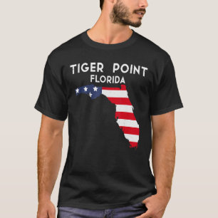 Tiger Point Florida USA State America Travel Flori T-Shirt