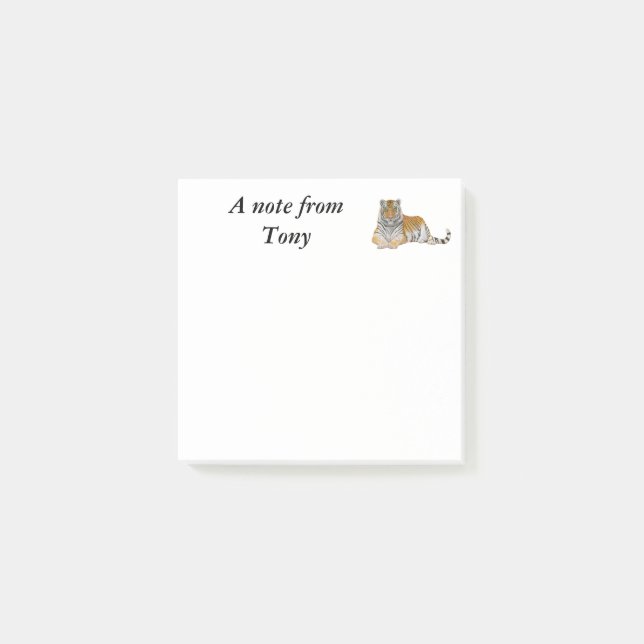 Tiger Post-it Notes (Front)