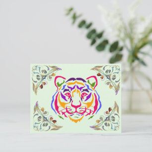 Tiger Postcard