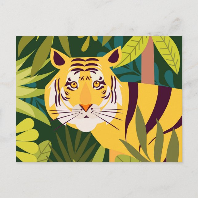 Tiger Postcard (Front)