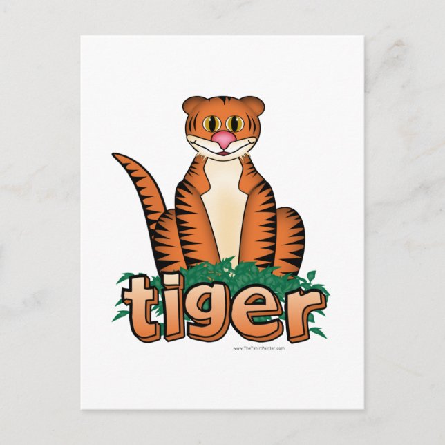 TIGER! POSTCARD (Front)
