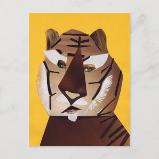 tiger postcard