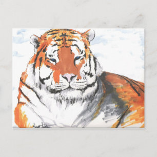 Tiger Postcard