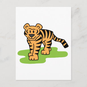 Tiger Postcard