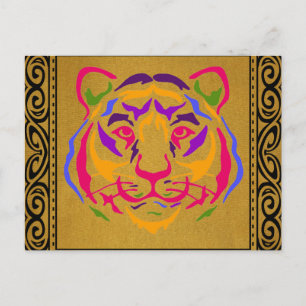 Tiger Postcard