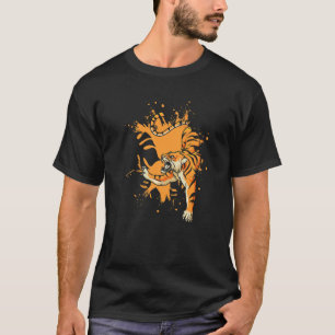 Tiger Predator Wilderness Wildlife Big Cat Safari T-Shirt