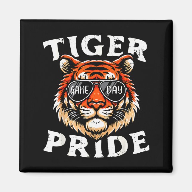 Tiger Pride Men Kids Boys Women Girls Youth Teen  Magnet (Front)
