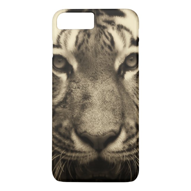 tiger print cat custom personalise Anniversaries Case-Mate iPhone Case (Back)