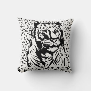 Tiger Print  Cushion