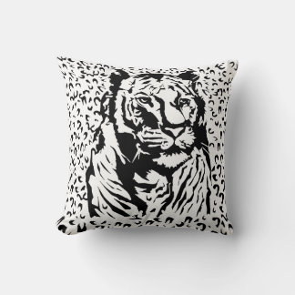 Tiger Print Cushion