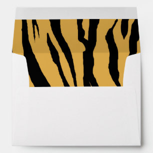 Tiger Print Envelope