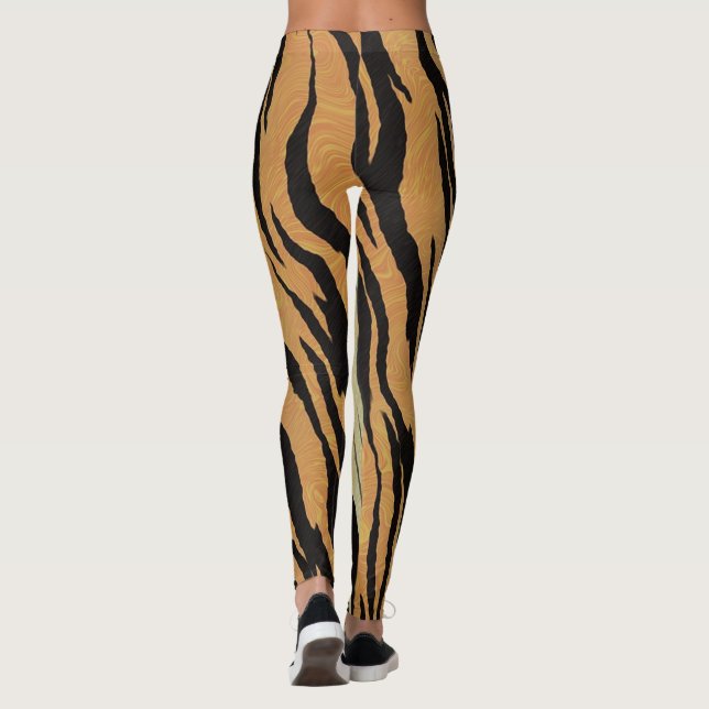 Tiger Print Leggings (Back)