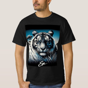 Tiger print on a tee-shirt T-Shirt