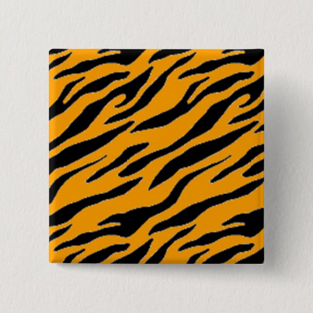 Tiger Print Pin (Front)