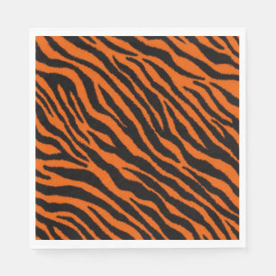 Tiger Print Safari Animal Paper Napkin