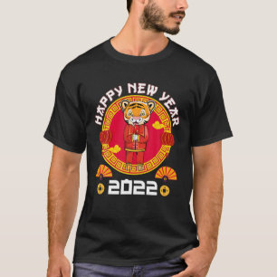 Tiger Red Envelope Chinese New Year 2022 T-Shirt
