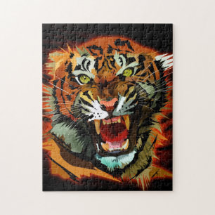 Tiger Roar Jigsaw Puzzle