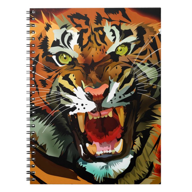 Tiger Roar Notebook (Front)