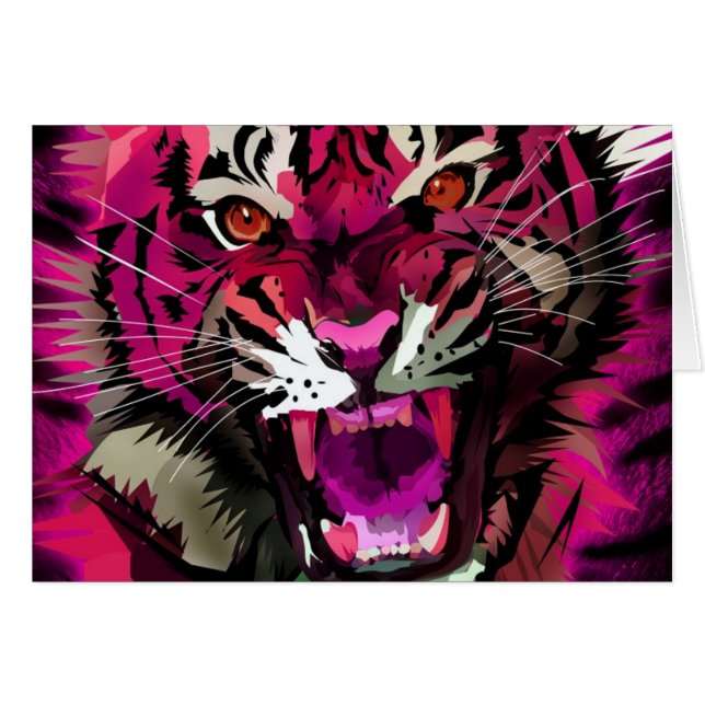 Tiger Roar - Pink (Front Horizontal)