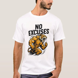tiger roar with muscle T-Shirt