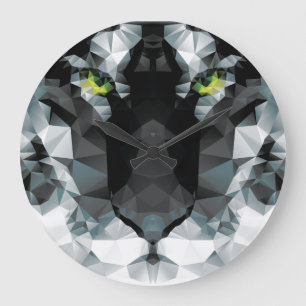 Tiger Round (Large) Wall Clock