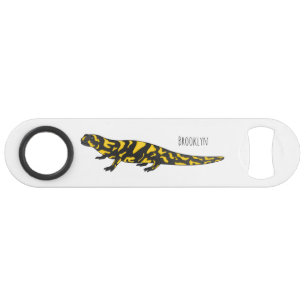 Tiger salamander cartoon illustration