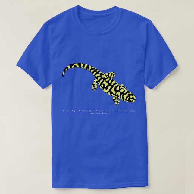 Tiger Salamander on a Shirt (Design Front)